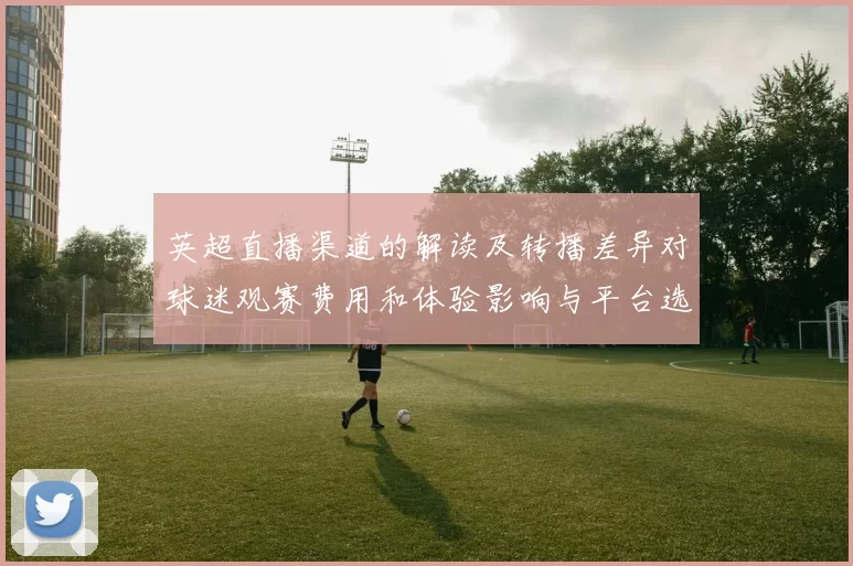 英超直播渠道的解读及转播差异对球迷观赛费用和体验影响与平台选择建议