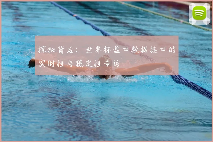 探秘背后:世界杯盘口数据接口的实时性与稳定性专访